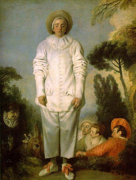 Jean-Antoine Watteau Gilles as Pierrot